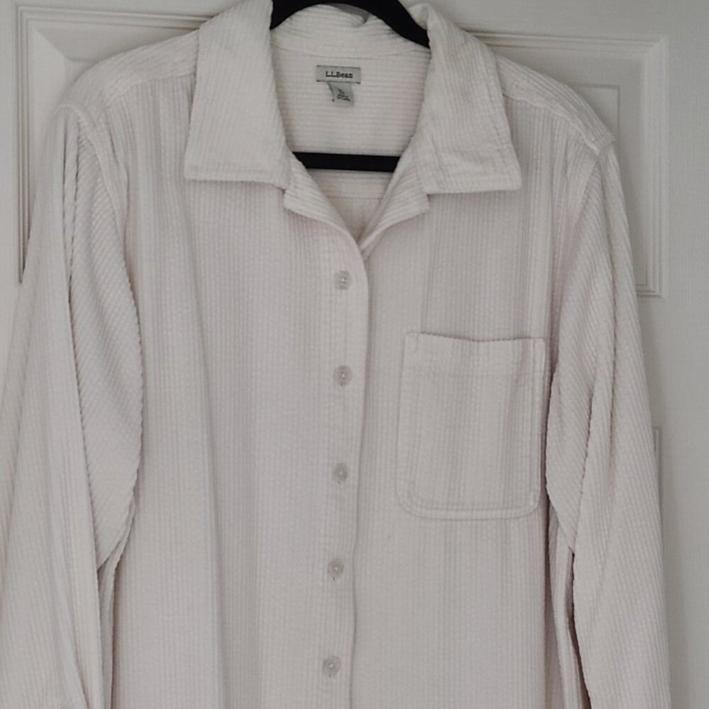 LL Bean Comfort Corduroy Relaxed Shirt